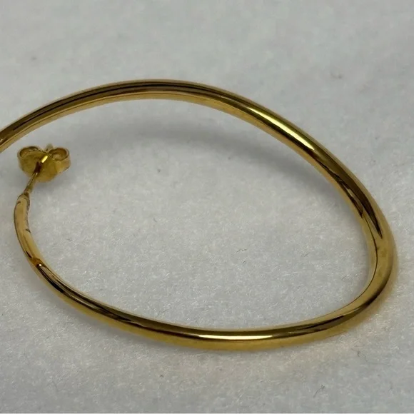 CHARLOTTE CHESNAIS Single Gold Vermeil Boucle D'oreille Looping Earring - Picture 8 of 15